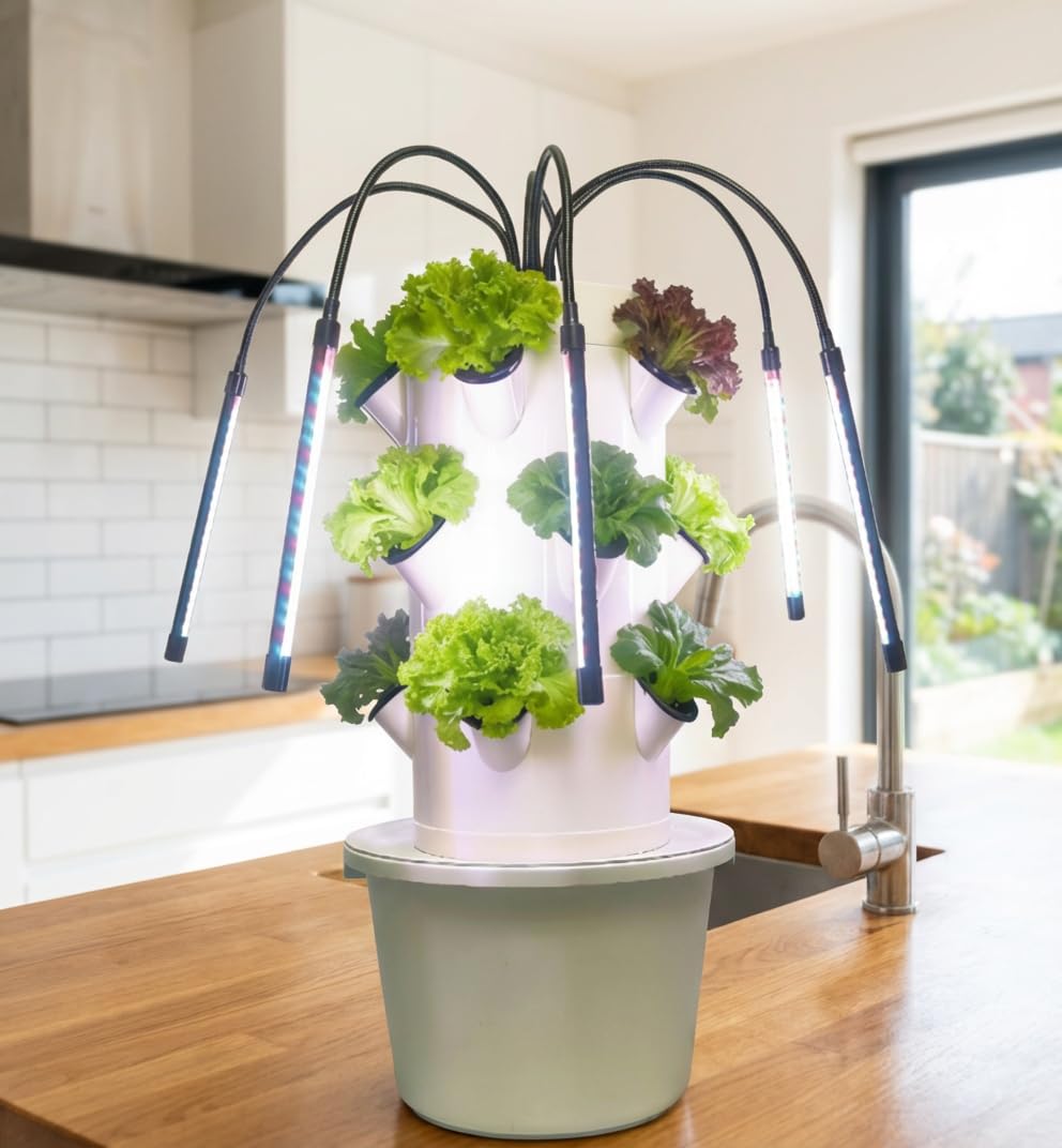 Smart Garden Vertical Planter - نظام الزراعة المائية العمودي | طقم
