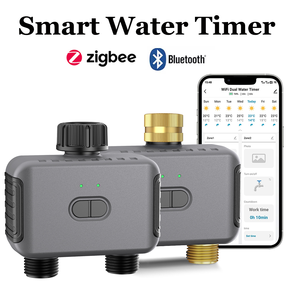 Smart Garden Watering System - تويا مؤقت مياه ذكي زيجبي/BT وحدة