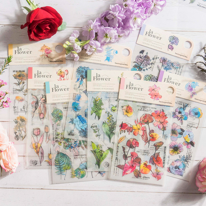 Garden Journal Planner - ملصقات زخرفية كاواي لسكرابوكينغ ، أدوات