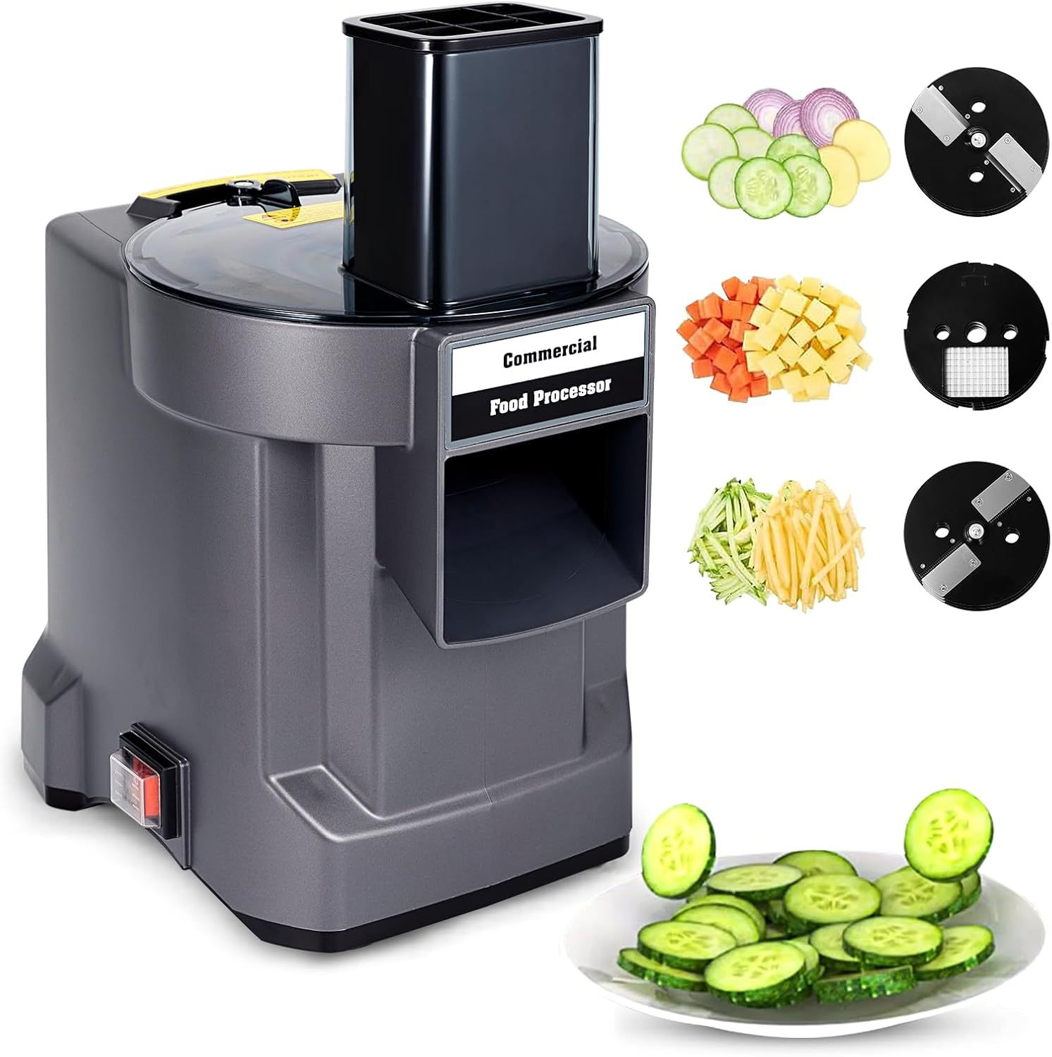 Smart Garden Kitchen - قطاعة خضراوات تجارية 110 فولت/220 فولت