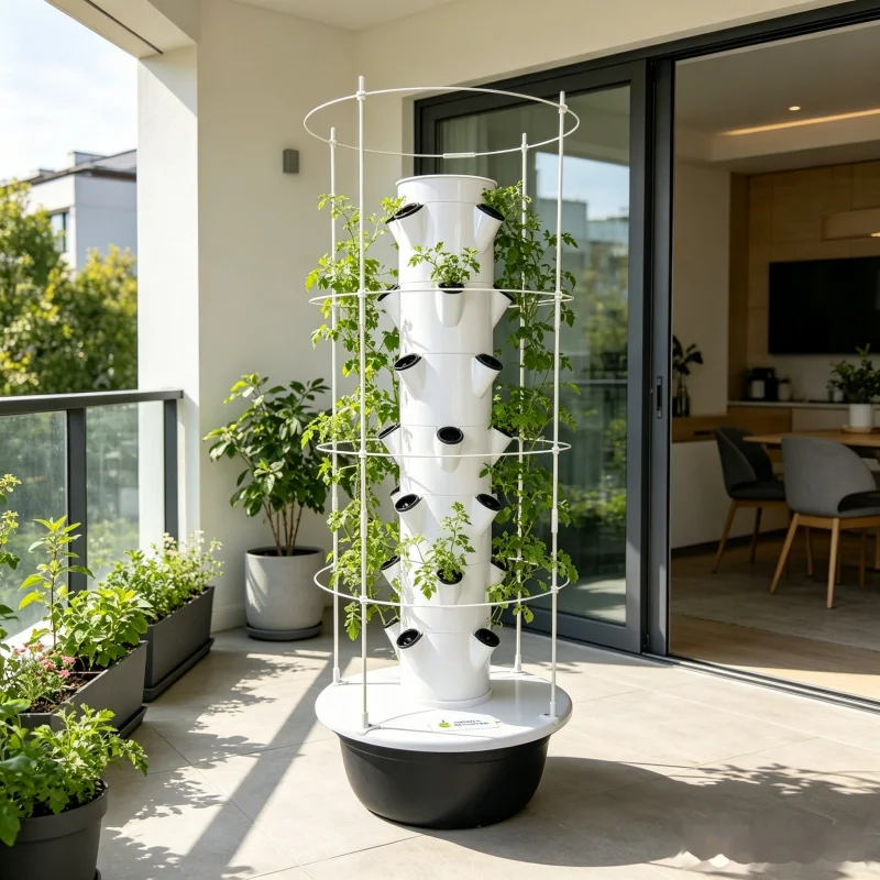 Smart Garden Vertical Planter - برج زراعة هيدروبونيك بـ 9 طبقات