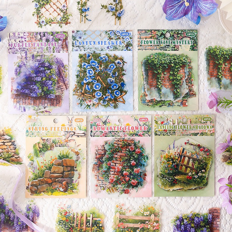 ملصقات فينتاج سيكريت جاردن مقط - مراجعة Garden Journal Planner وسعره