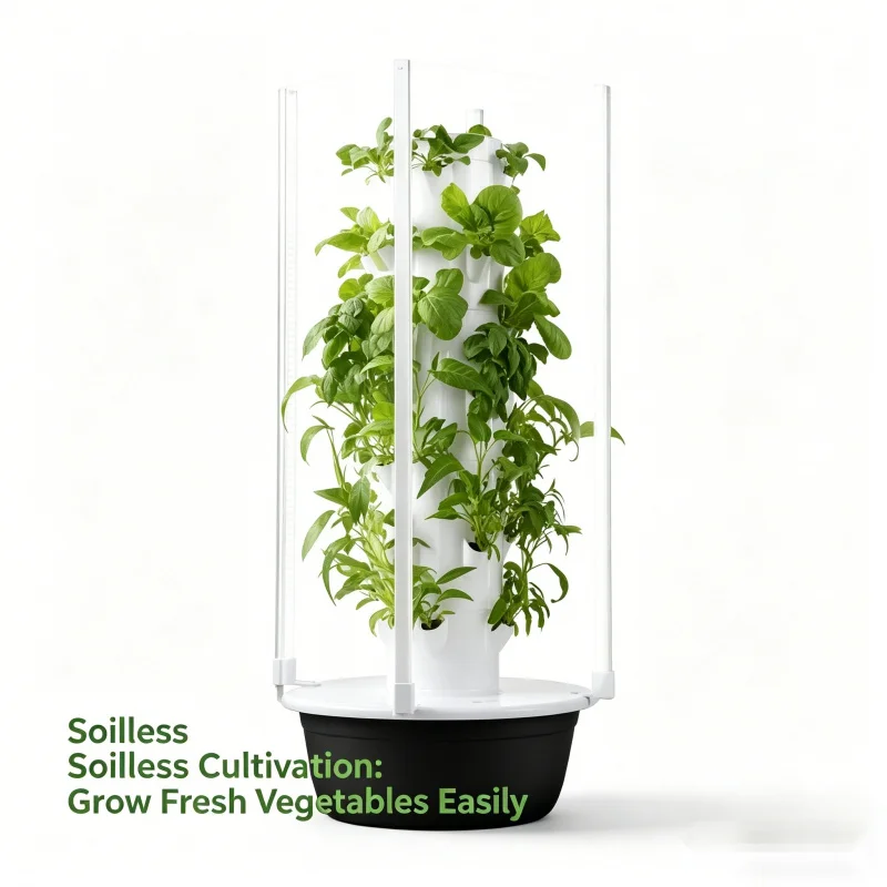 حديقة هيدروبونية عمودية من 5 ط - مراجعة Smart Garden Vertical Planter وسعره