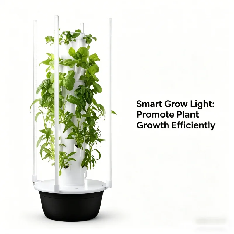 حديقة هيدروبونية عمودية من 5 ط - مراجعة Smart Garden Vertical Planter وسعره