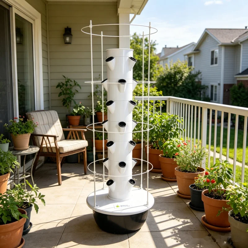 برج زراعة عمودي هيدروبونيك ذكي - مراجعة Smart Garden Vertical Planter وسعره