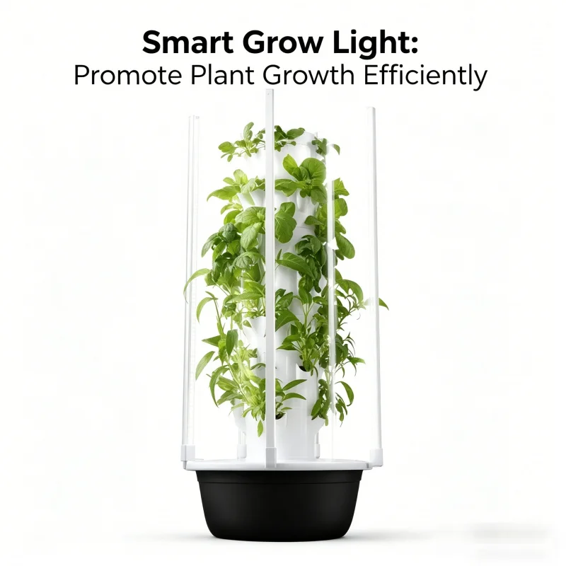 برج زراعة مائية ذكي بخمس طبقات - مراجعة Smart Garden Vertical Planter وسعره