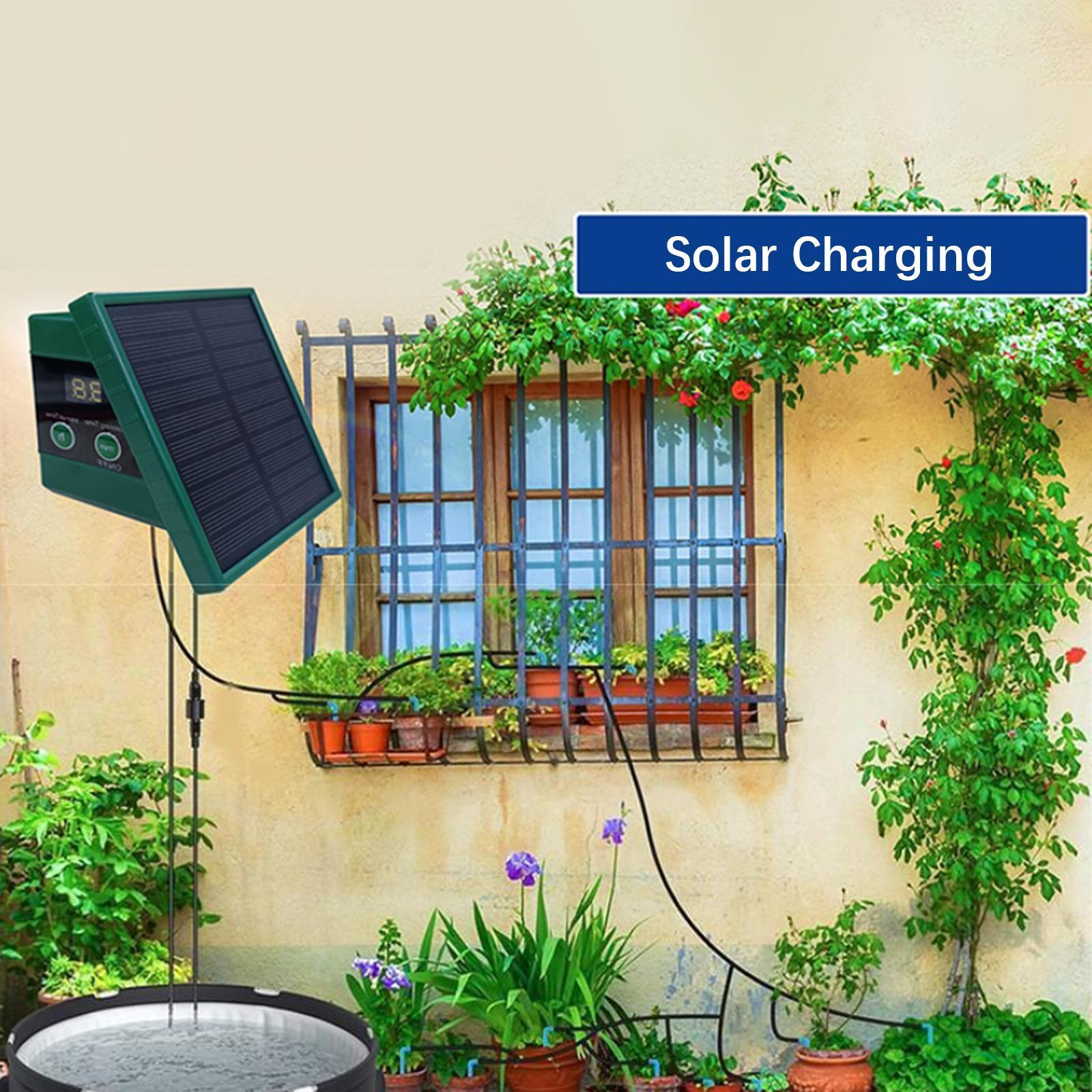 جهاز ري ذكي بالطاقة الشمسية لل - مراجعة Smart Garden Greenhouse وسعره