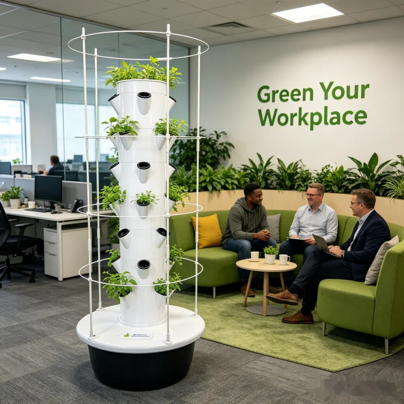 برج زراعة عمودي ذكي من سبيس تر - مراجعة Smart Garden Vertical Planter وسعره