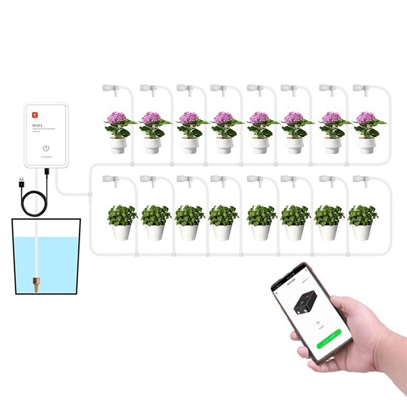 نظام ري بالتنقيط أوتوماتيكي ذك - مراجعة Smart Garden Watering System وسعره