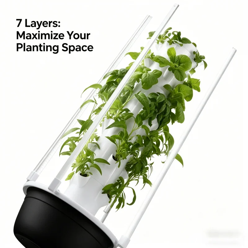 حديقة Spacetree العمودية الهيد - مراجعة Smart Garden Vertical Planter وسعره