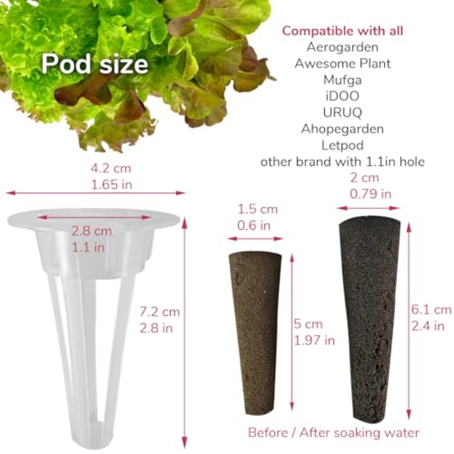طقم بذور من 20 كبسولة لزراعة ا - مراجعة Aerogarden Seed Pod وسعره