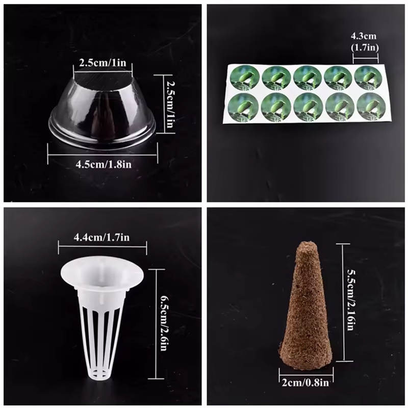 12 قطعة سلة زراعة تنمو الإسفنج - مراجعة Aerogarden Seed Pod وسعره