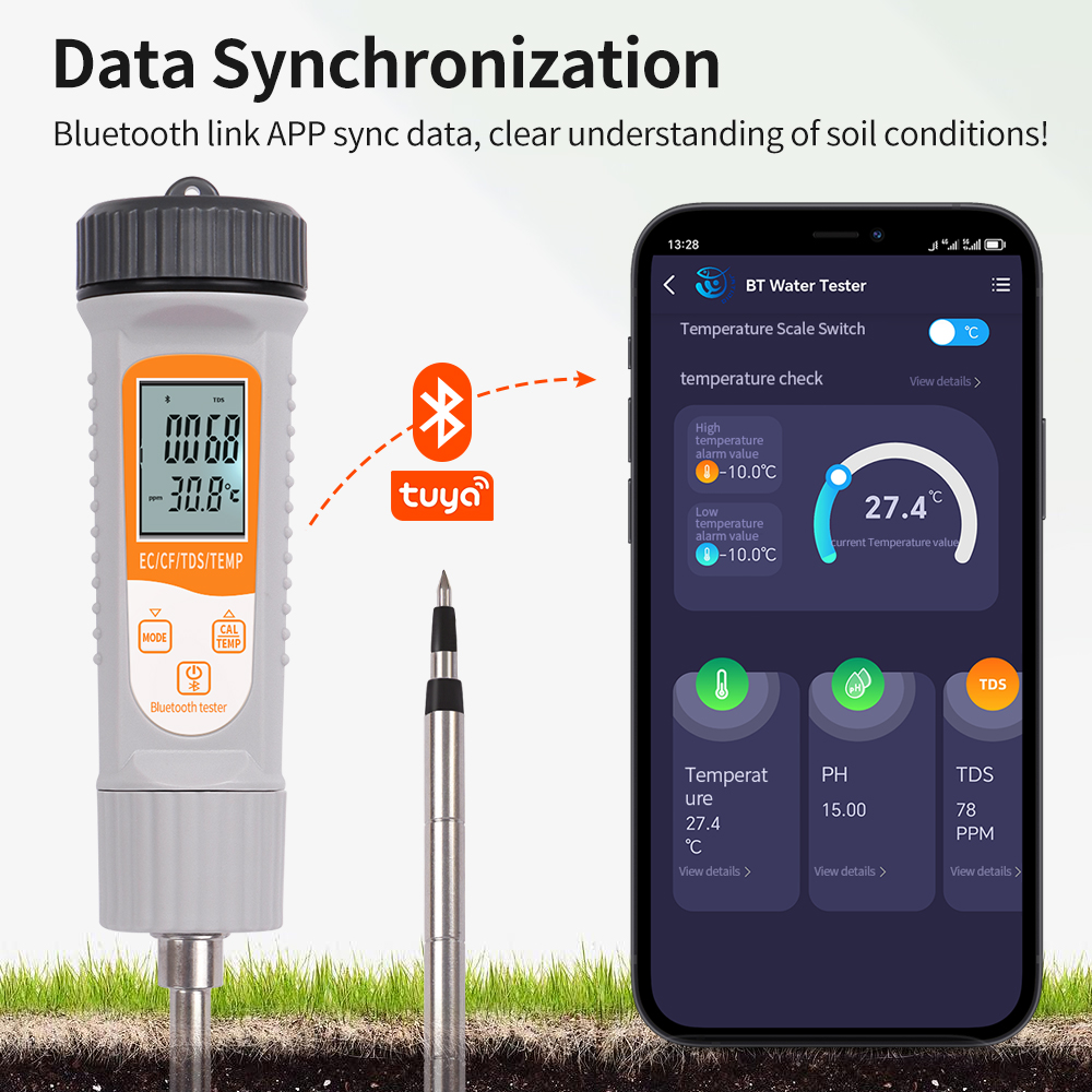 جهاز اختبار التربة EC/TDS/CF/T - مراجعة Smart Garden Nutrients وسعره