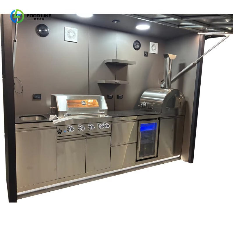 خزانة مطبخ خارجية ذكية قابلة ل - مراجعة Smart Garden Kitchen وسعره