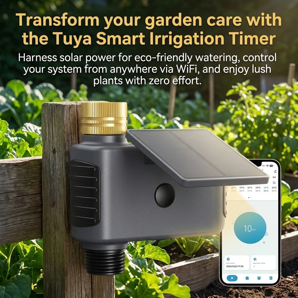 جهاز توقيت ري ذكي يعمل بالواي  - مراجعة Smart Garden Greenhouse وسعره
