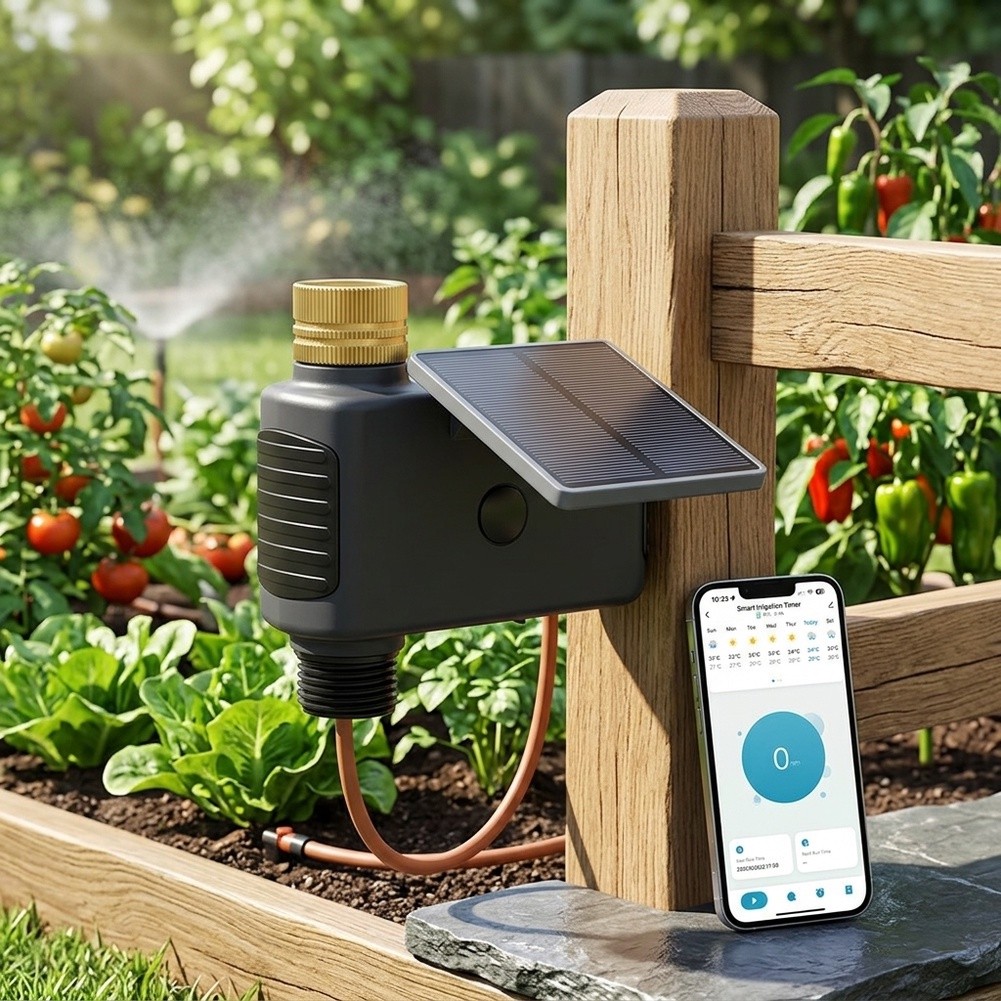 جهاز توقيت ري ذكي يعمل بالواي  - مراجعة Smart Garden Greenhouse وسعره