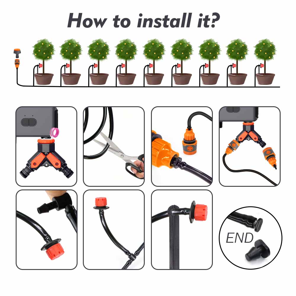 نظام ري ذكي للحدائق مع تحكم عن - مراجعة Smart Garden Iot وسعره