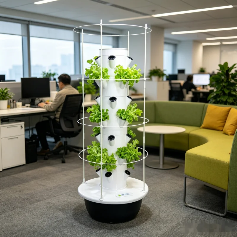 برج زراعة عمودي هيدروبونيك ذكي - مراجعة Smart Garden Vertical Planter وسعره