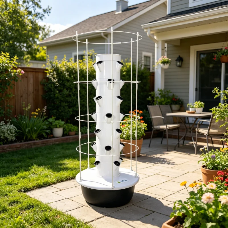برج زراعة عمودي هيدروبونيك ذكي - مراجعة Smart Garden Vertical Planter وسعره
