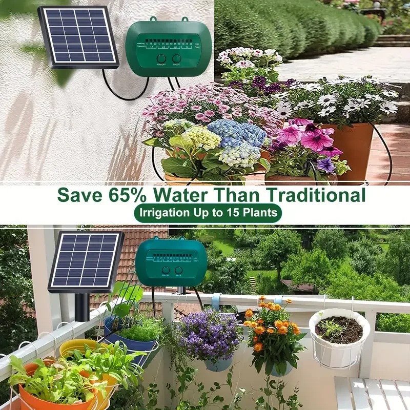 طقم الري الذكي بالطاقة الشمسية - مراجعة Smart Garden Greenhouse وسعره