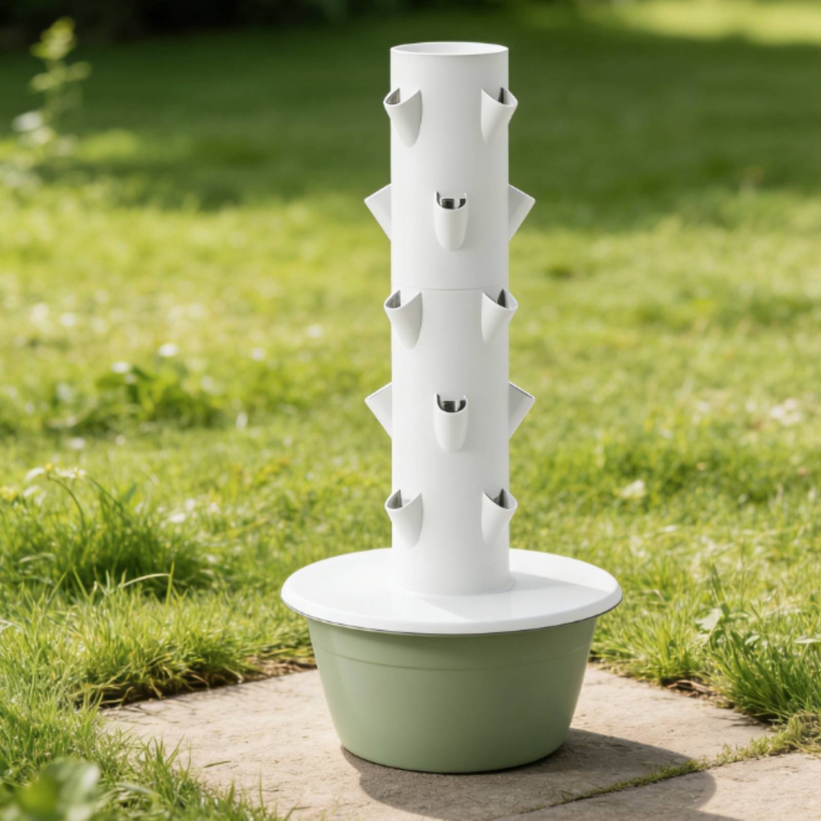 نظام زراعة عمودي هيدروبوني لتو - مراجعة Smart Garden Vertical Planter وسعره