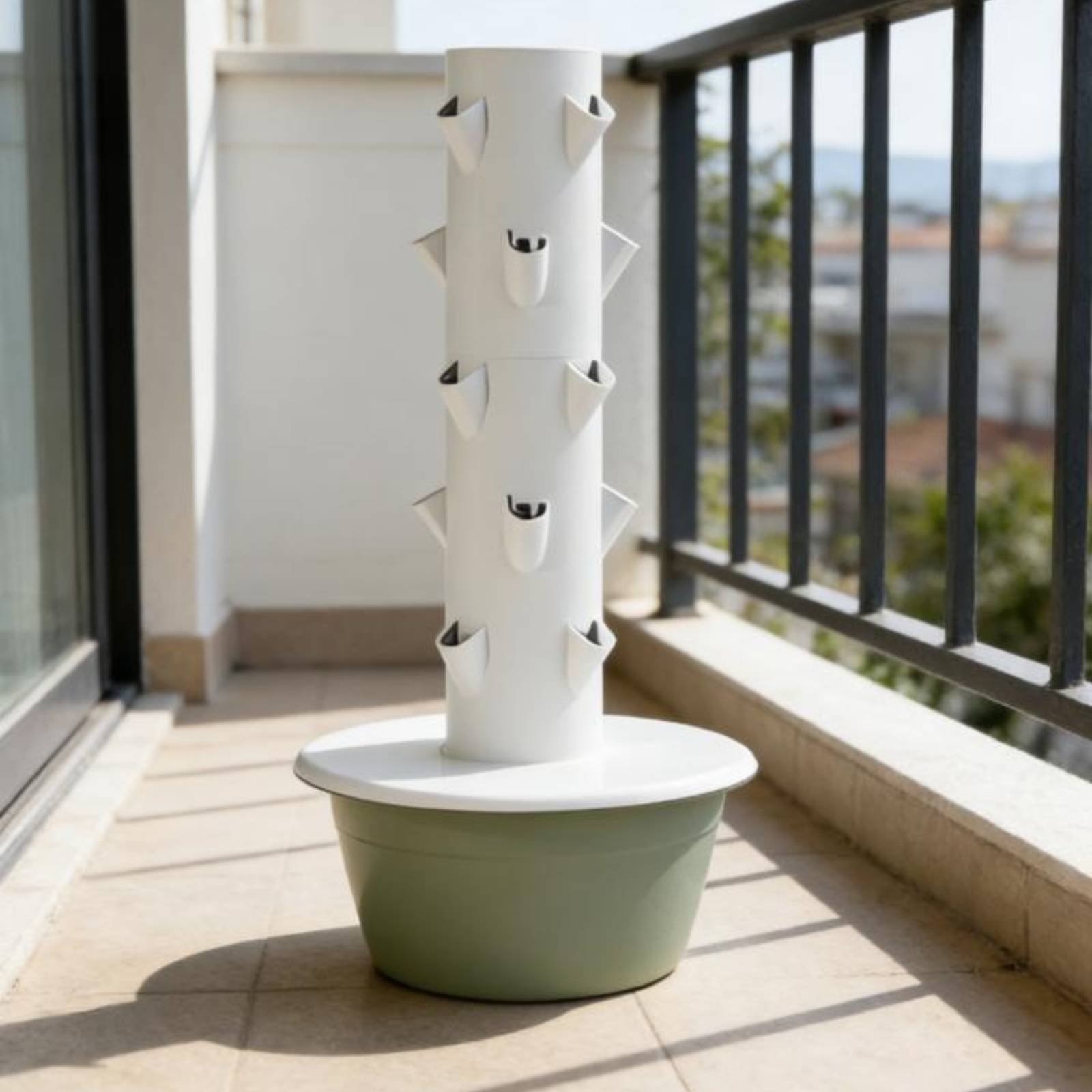 نظام زراعة عمودي هيدروبوني لتو - مراجعة Smart Garden Vertical Planter وسعره