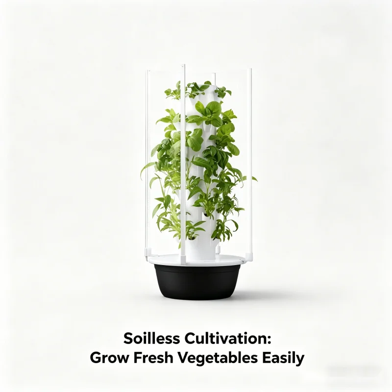 نظام زراعة عمودي ذكي من SpaceT - مراجعة Smart Garden Vertical Planter وسعره