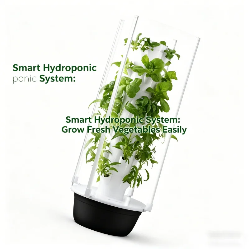 نظام حديقة ذكية داخلية عمودية  - مراجعة Smart Garden Vertical Planter وسعره