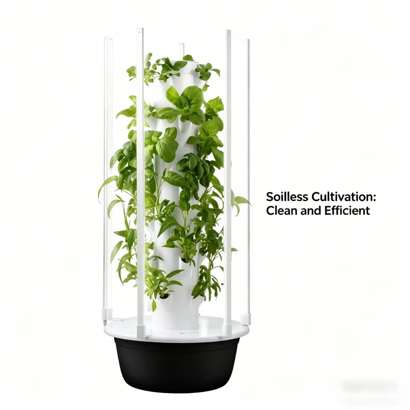 نظام حديقة ذكية داخلية عمودية  - مراجعة Smart Garden Vertical Planter وسعره