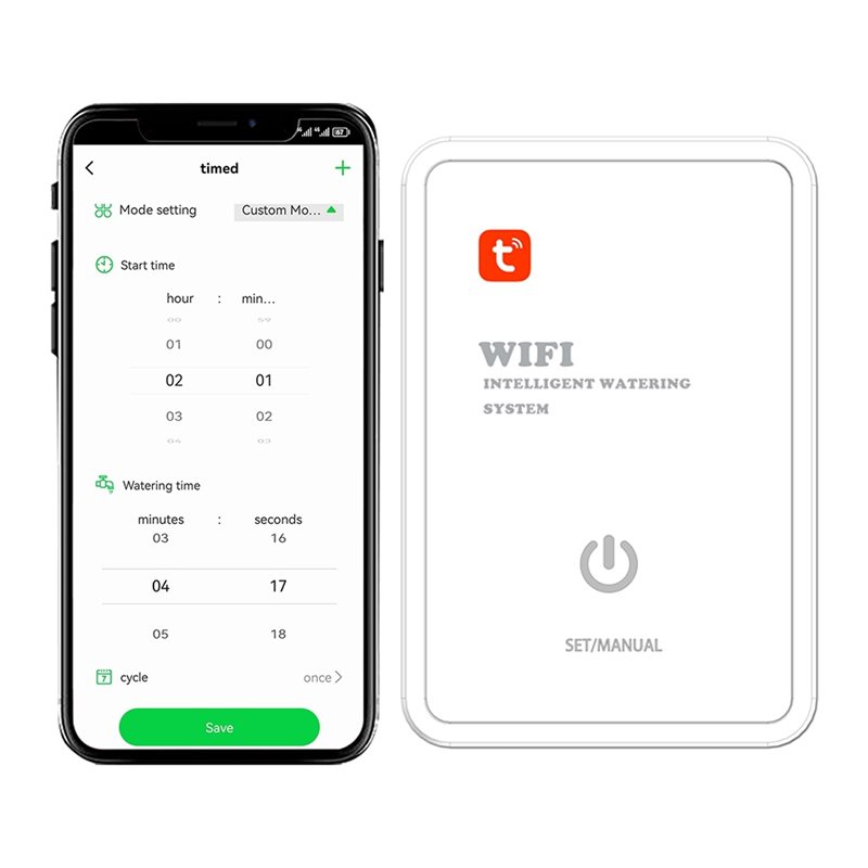 جهاز ABMR-Tuya الذكي للتحكم في - مراجعة Smart Garden Watering System وسعره