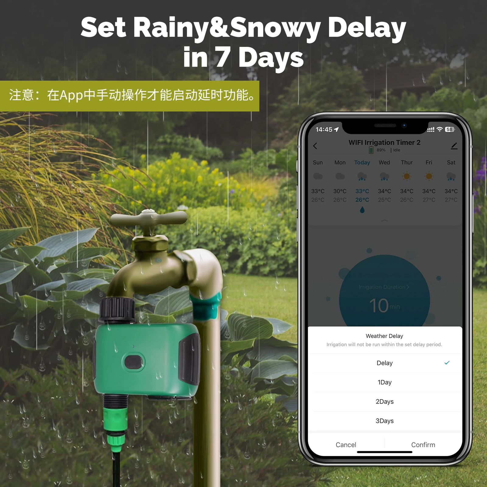 MOES Tuya Smart WiFi 1 منفذ نظ - مراجعة Smart Garden Watering System وسعره