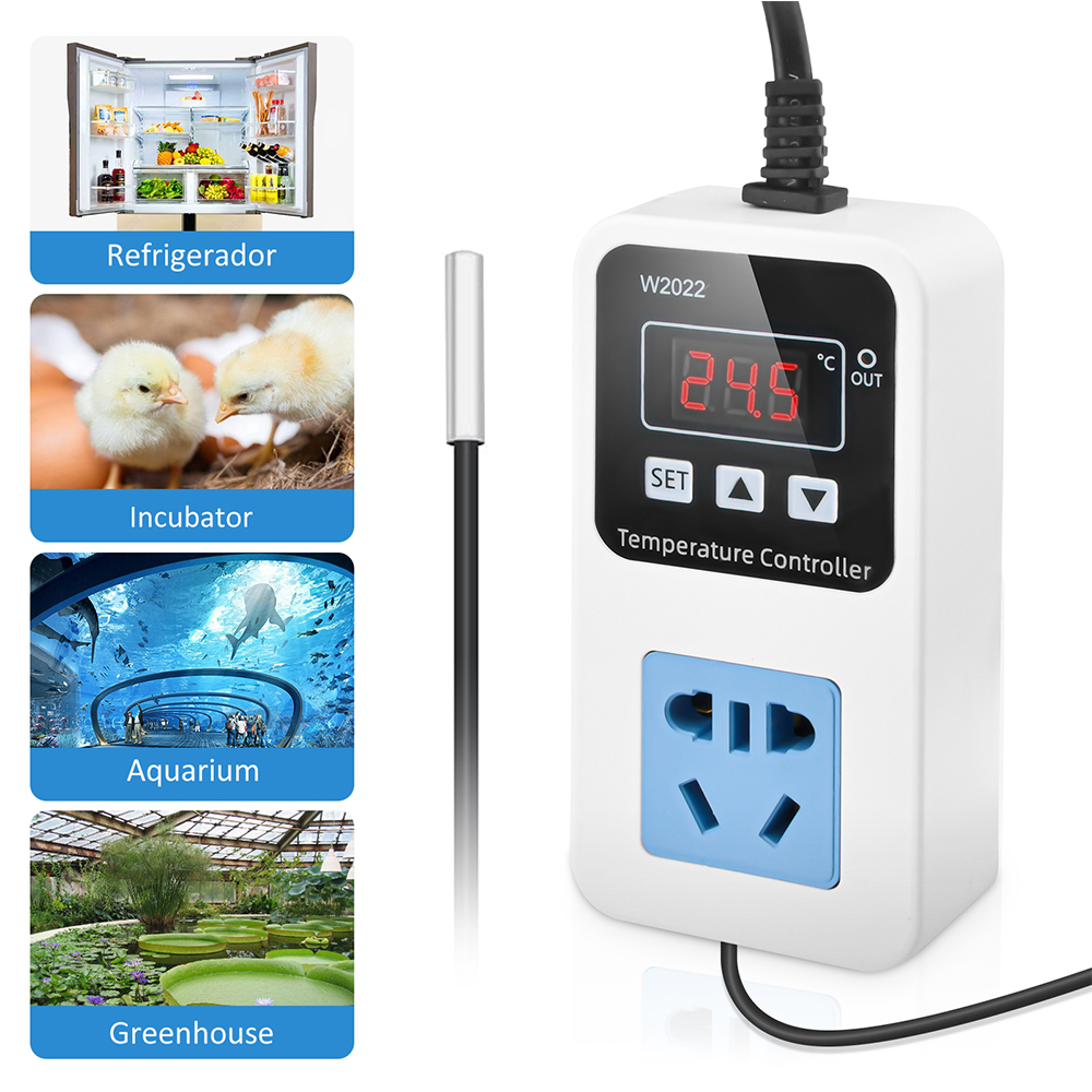 W2022 وحدة تحكم في درجة الحرار - مراجعة Smart Garden Greenhouse وسعره