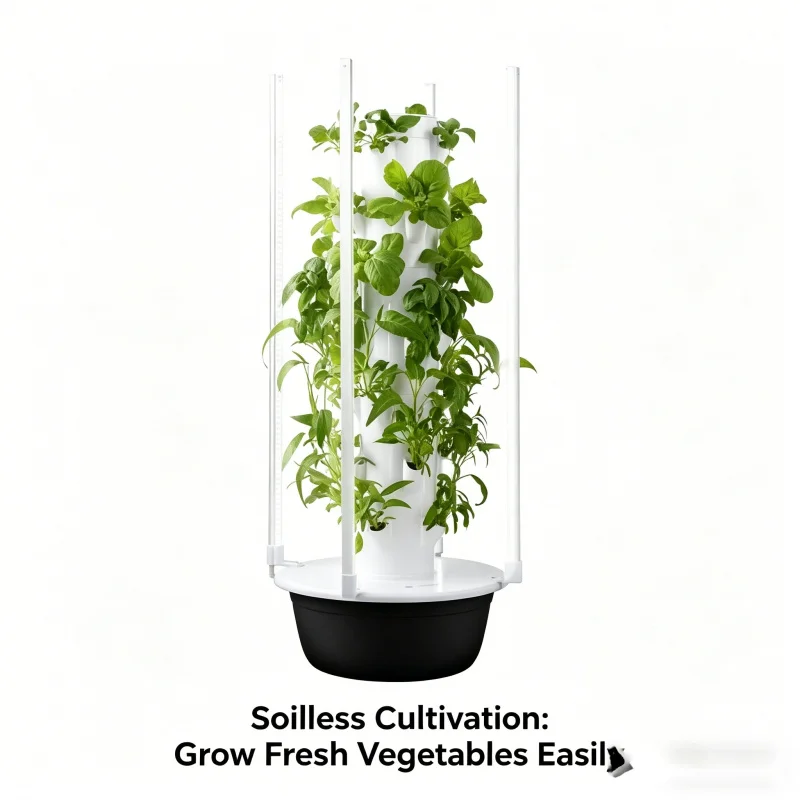 حديقة زراعة عمودية هيدروبونية  - مراجعة Smart Garden Vertical Planter وسعره